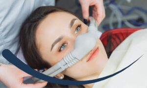 Sedation dentistry helps with dental anxiety.