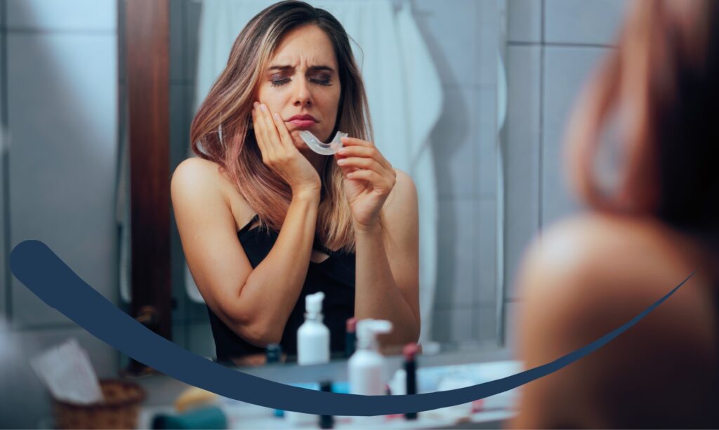 You can stop teeth grinding.